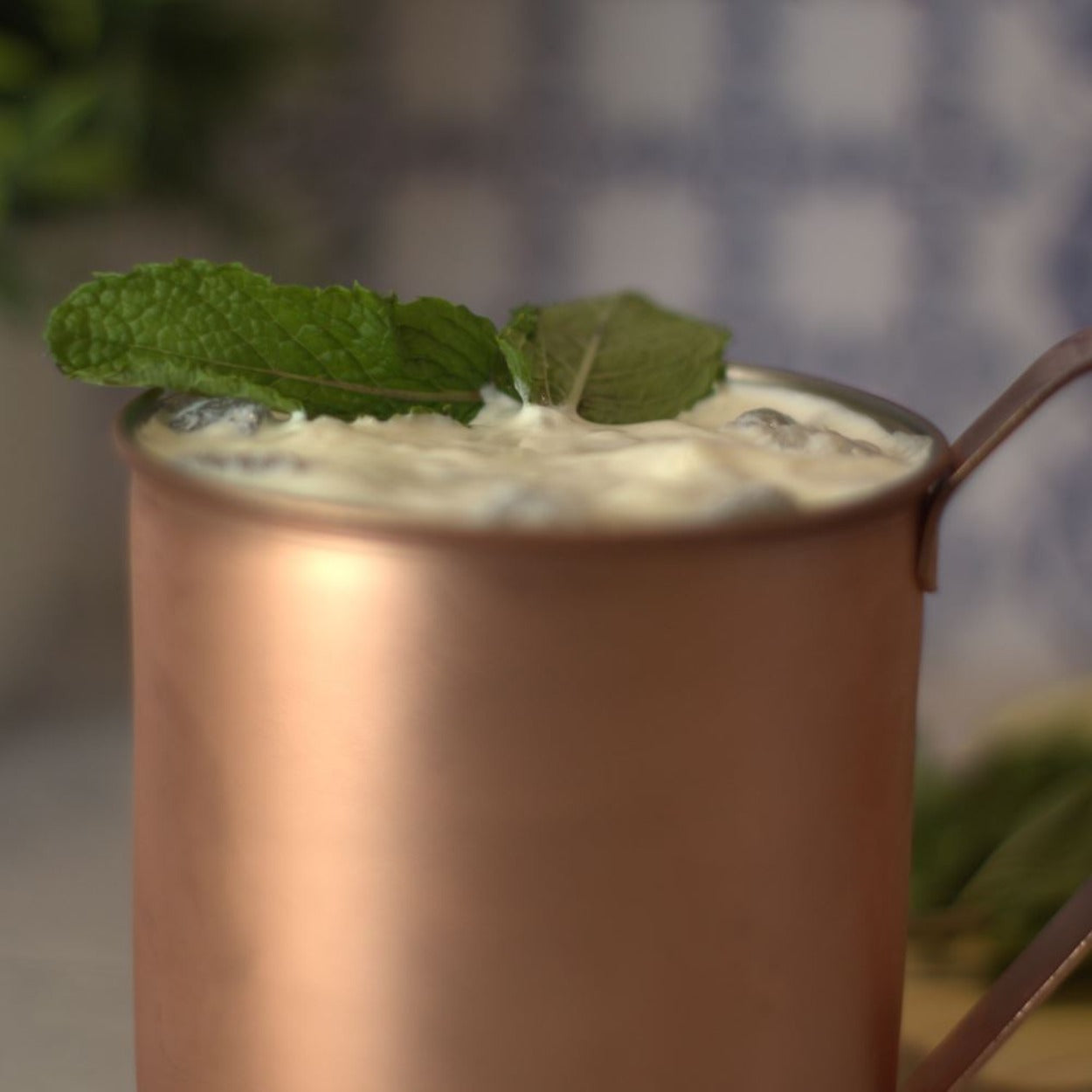 Caneca para Drinks Moscow Mule em Aço Inox