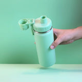 Garrafa com Alça e Bico 780ml em Aço Inox Verde