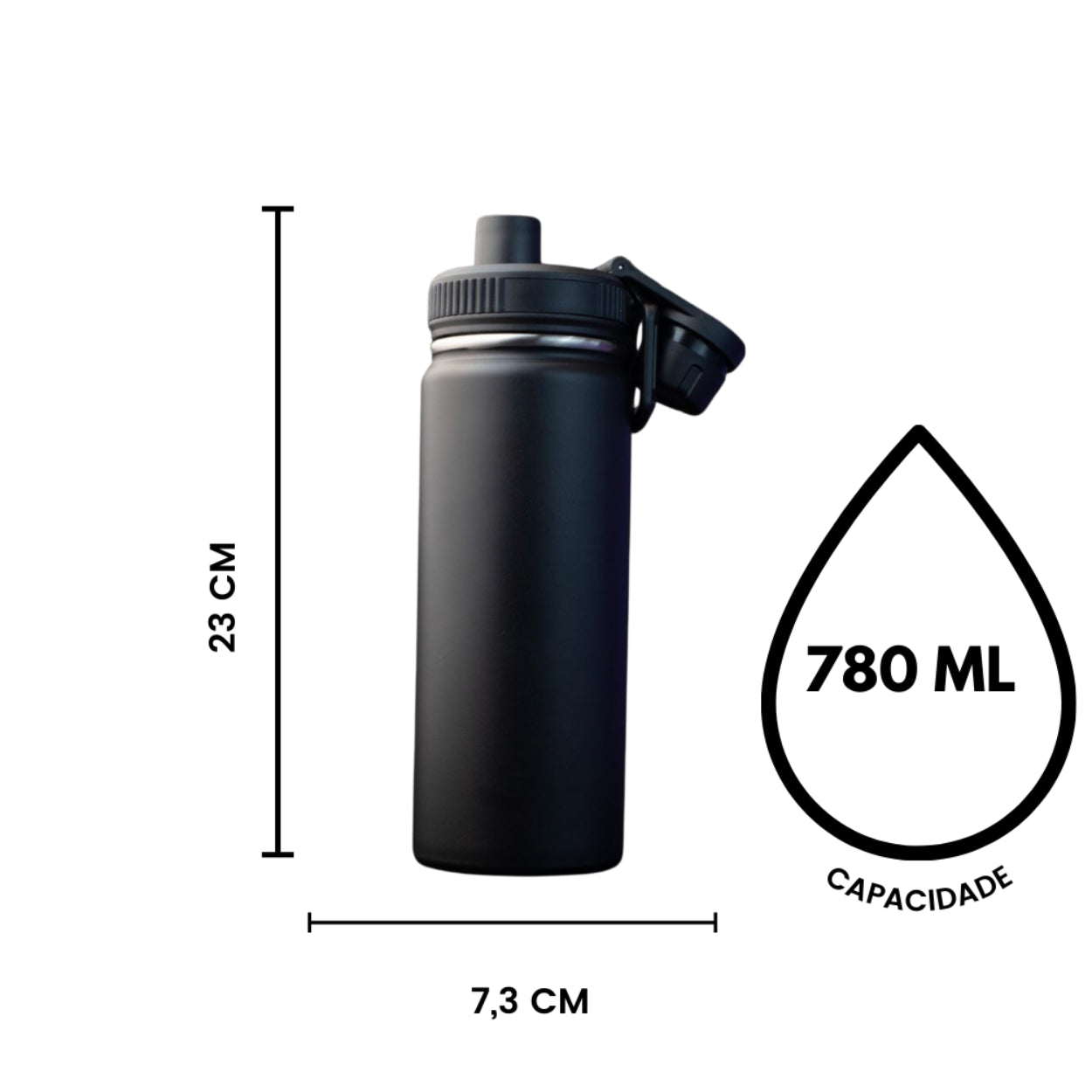 garrafa-termica-780ml-inox-portatil-preta-leve-compre