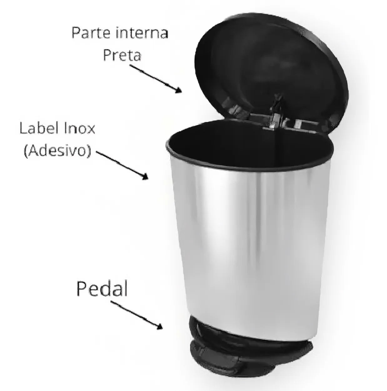lixeira-com-pedal-label-prata-45-litros-leve-compre