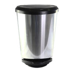 lixeira-com-pedal-label-prata-45-litros-leve-compre