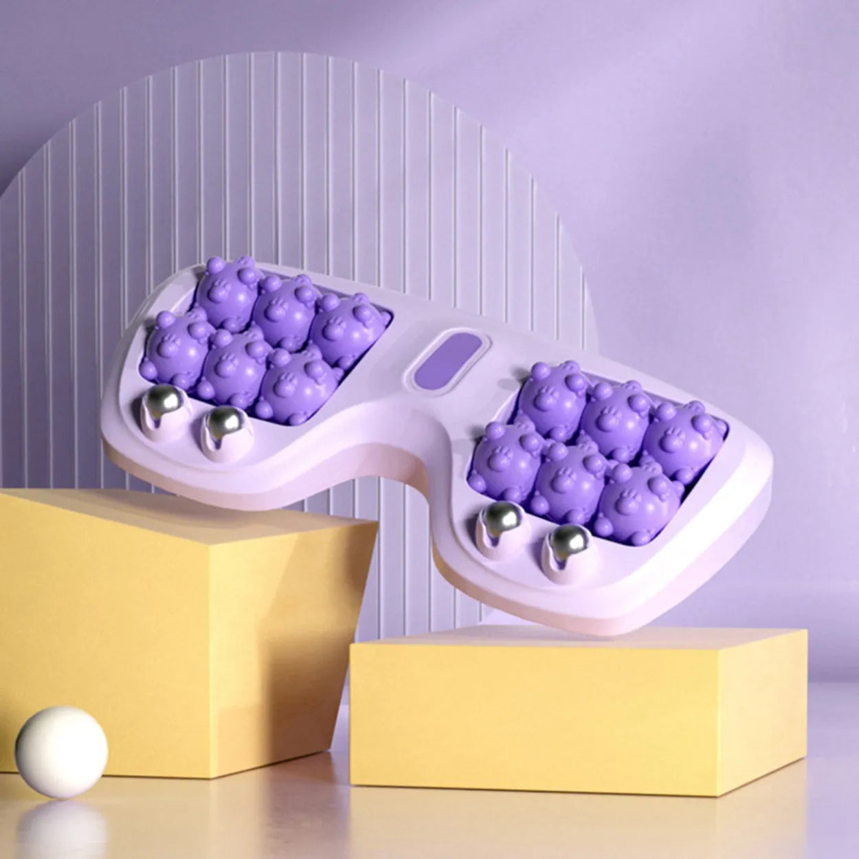 massageador-pe-rolo-ima-fascite-plantar-portatil-lilas-leve-compre