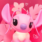 Kit Luminárias Disney Ohana - Stitch e Angel
