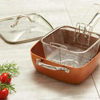 panela-maxchef-cacarola-antiaderente-quadrada-24cm-laranja-leve-compre
