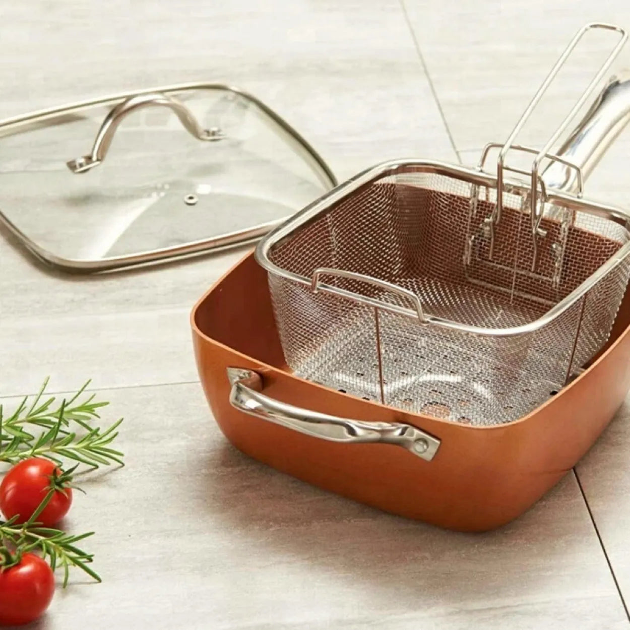 panela-maxchef-cacarola-antiaderente-quadrada-24cm-laranja-leve-compre