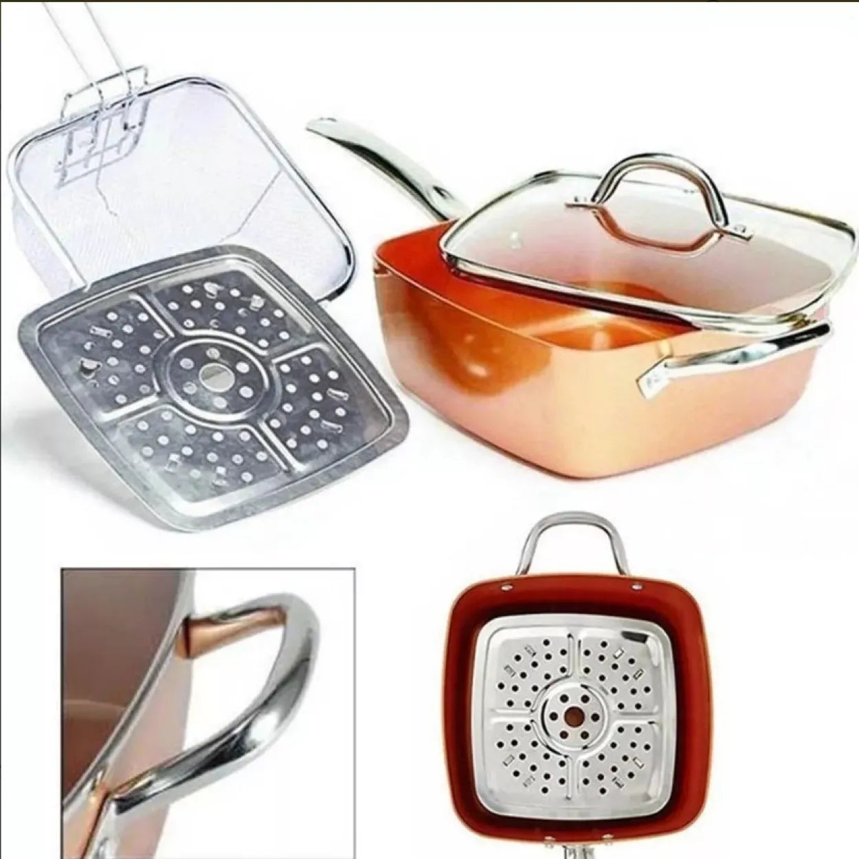 panela-maxchef-cacarola-antiaderente-quadrada-24cm-laranja-leve-compre