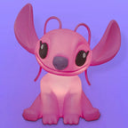 Luminária Disney Stitch Ohana Bivolt – Decoração Divertida