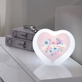 Luminária Coração Mãe Floral LED