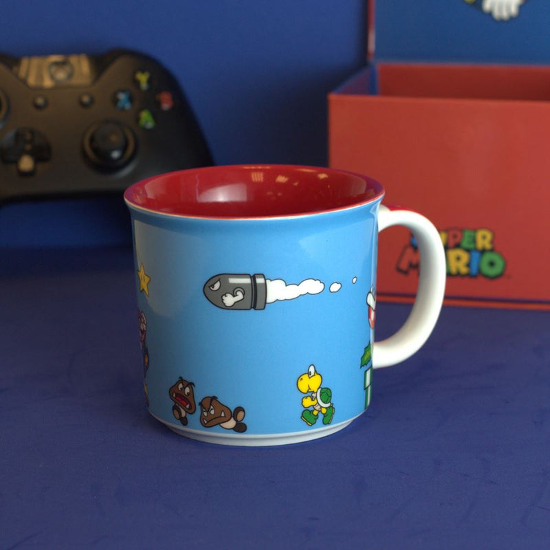 Caneca 350ml Team Mario Bros