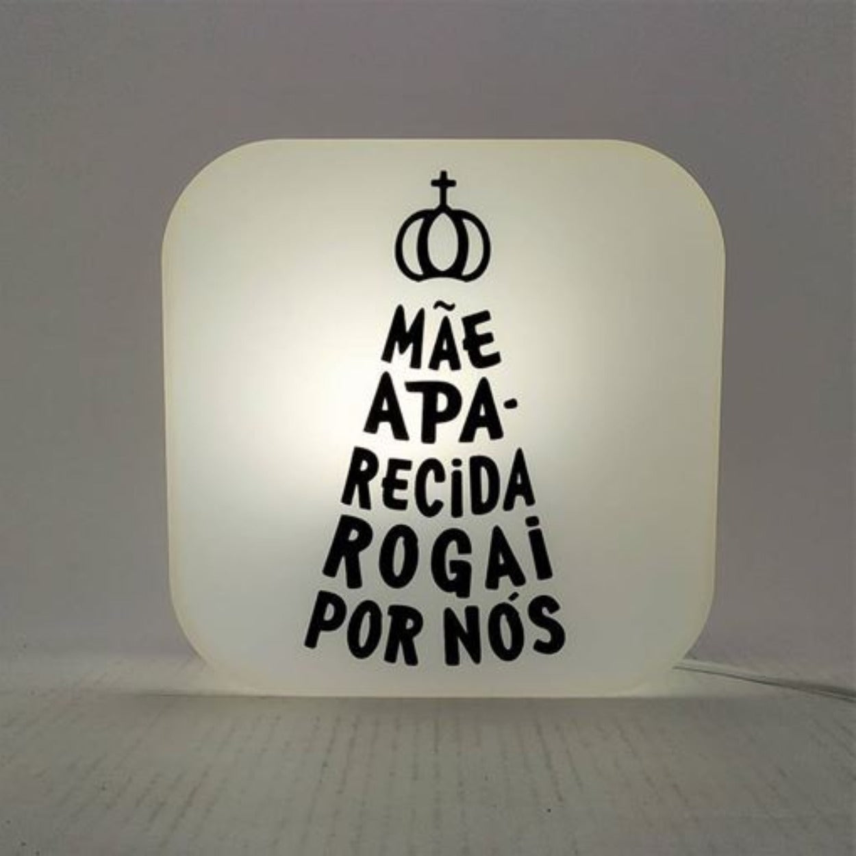 Luminária Box Mãe Aparecida